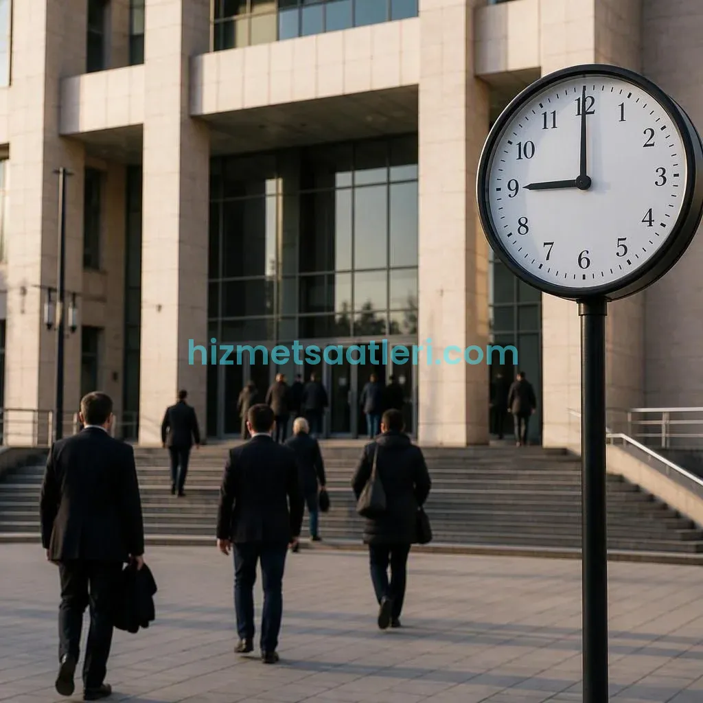 Adliyeler Kaçta Açılıyor? Duruşma ve Kalem İşlem Saatleri