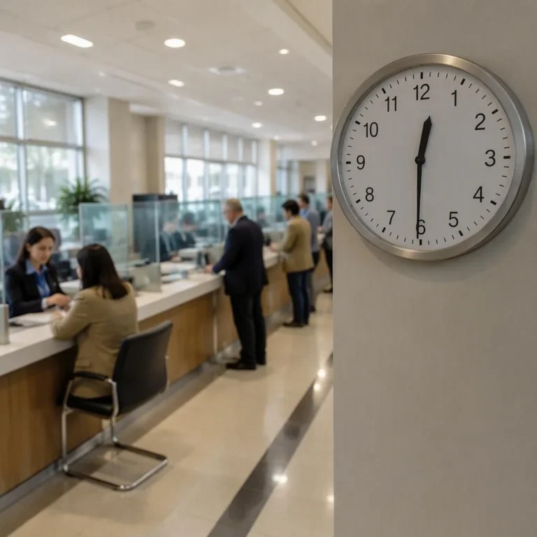 Banka Şubeleri Öğle Arası Kaçta? Vezne ve Gişe İşlem Saatleri
