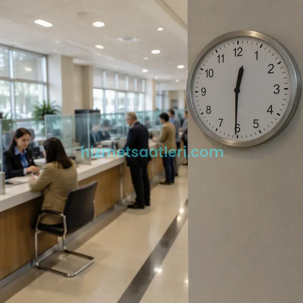 Banka Şubeleri Öğle Arası Kaçta? Vezne ve Gişe İşlem Saatleri