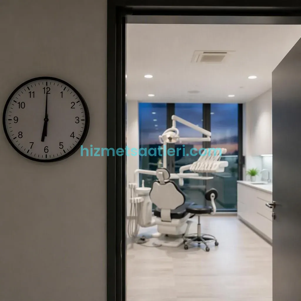 Diş Klinikleri Kaçta Kapanıyor? Son Randevu ve Muayene Saatleri