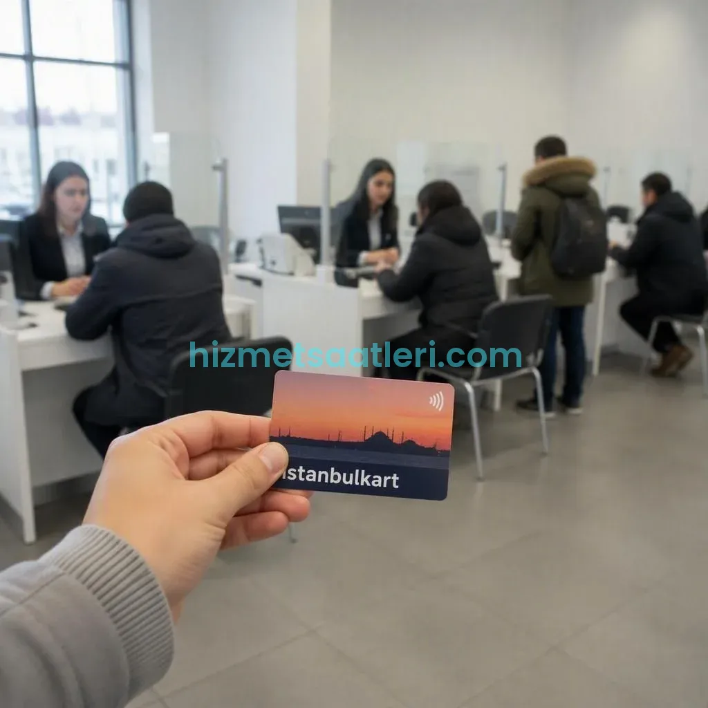 İstanbulkart Başvuru Merkezleri Kaçta Açılıyor? Kart Başvuru ve Vizeleme İşlem Saatleri