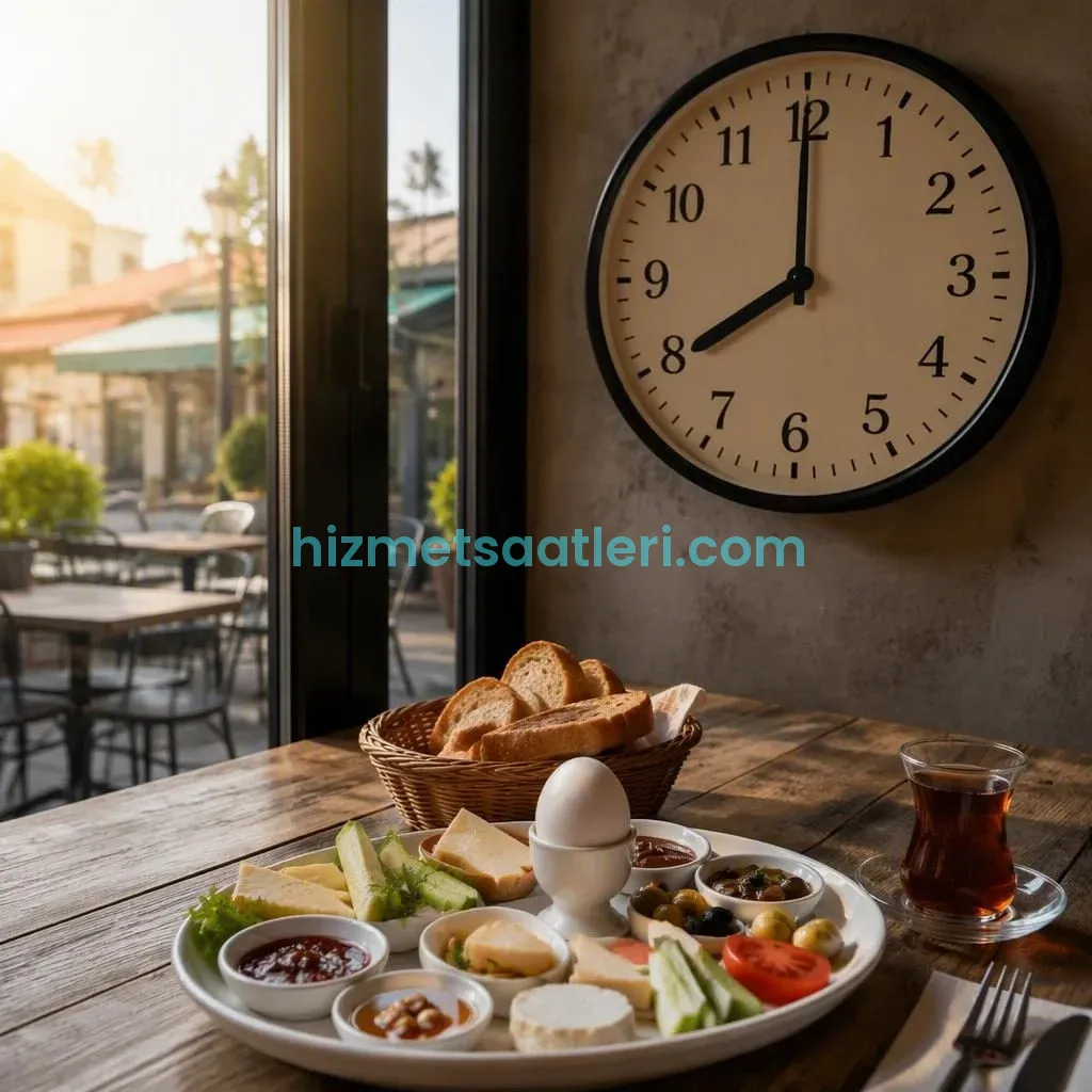 Kafeler Kahvaltı Servisine Kaçta Başlıyor? Açılış ve İlk Sipariş Saatleri
