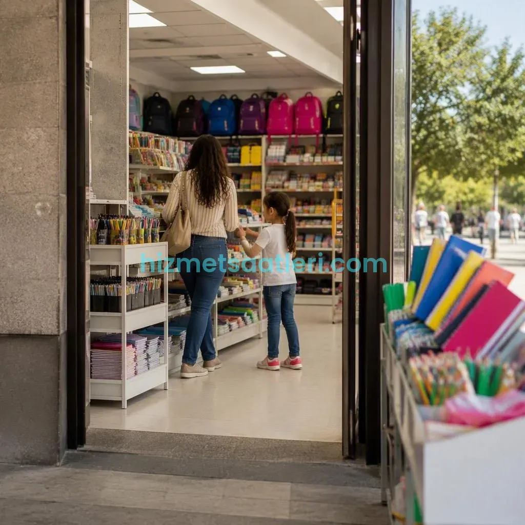 Kırtasiyeler Kaçta Açılıyor? Okul Alışverişi İçin Hafta İçi ve Hafta Sonu Saatleri