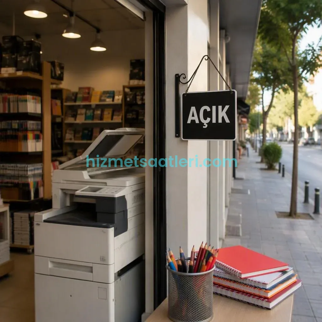 Kırtasiyeler Pazar Günü Açık mı? Hafta Sonu Alışveriş ve Fotokopi Saatleri