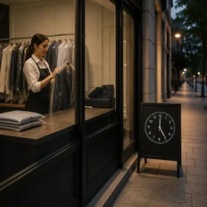 Kuru Temizlemeciler Kaçta Kapanıyor? Teslim ve Acil Hizmet Saatleri