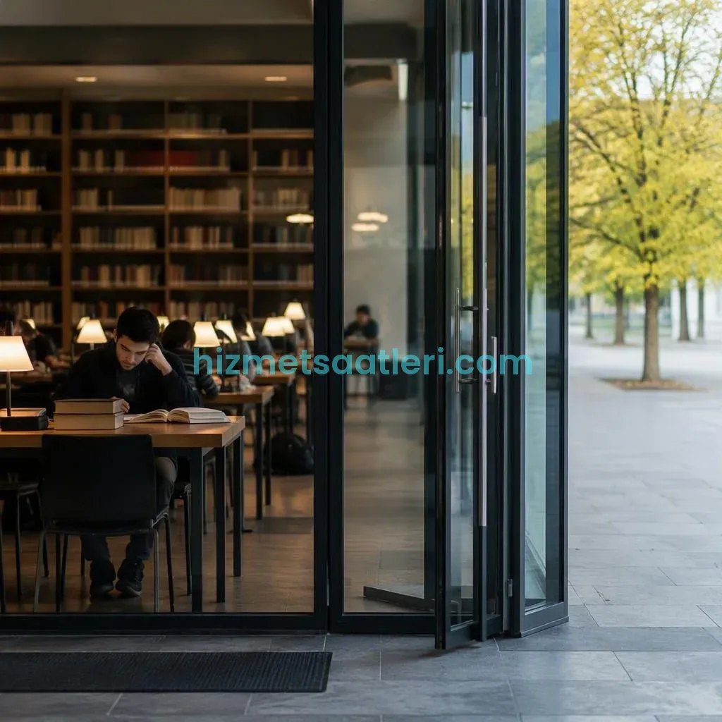 Kütüphaneler Pazar Günü Açık mı? Okuma Salonu ve Üyelik İşlem Saatleri