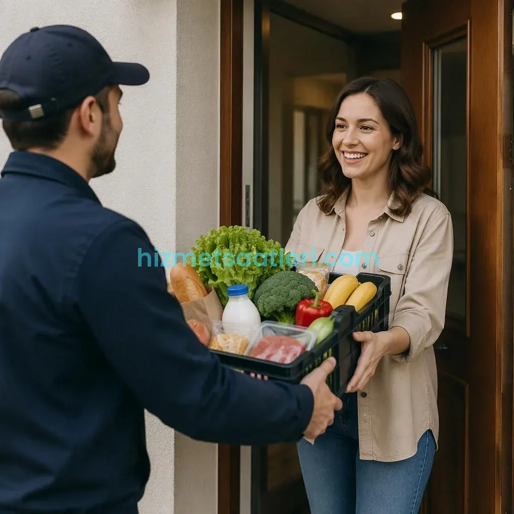 Marketlerde Eve Teslimat Siparişi Kaçta Bitiyor? Mağaza ve Teslimat Saatleri
