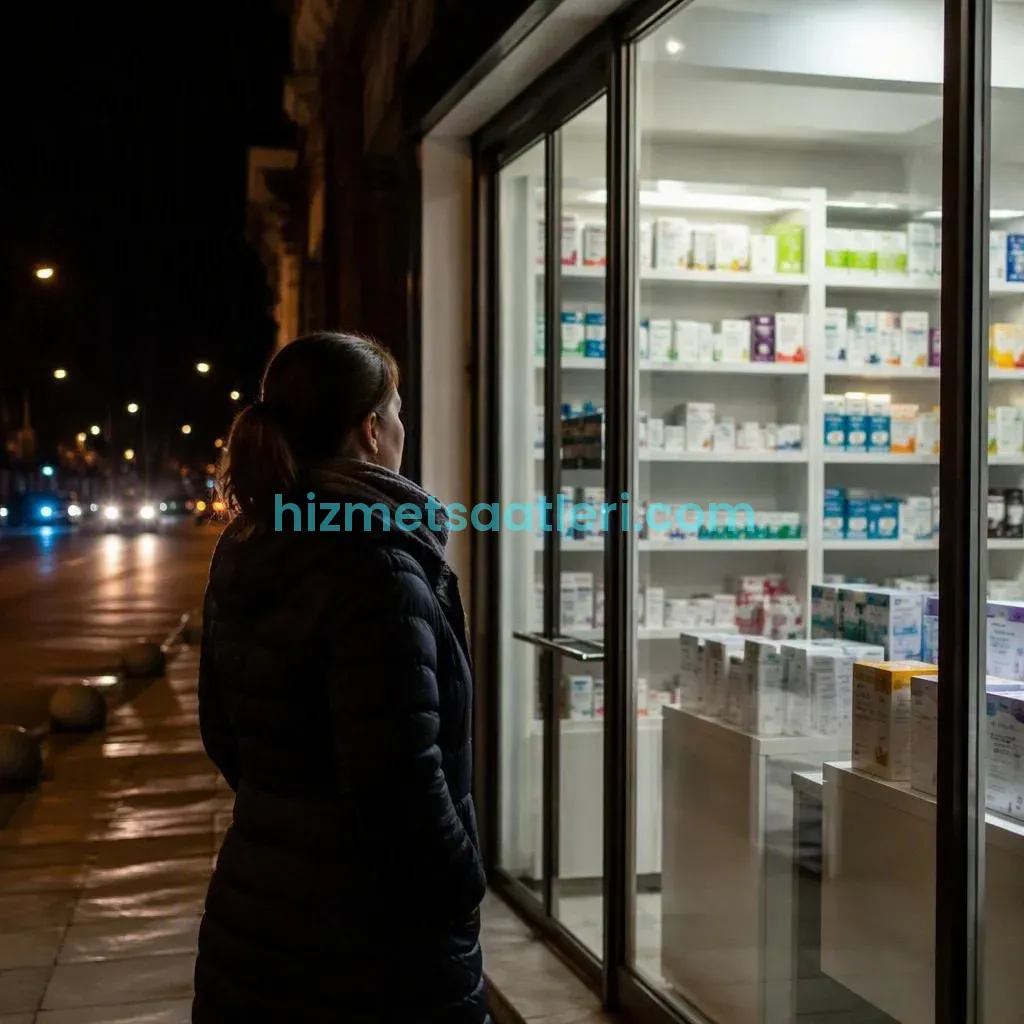 Nöbetçi Eczaneler Gece Kaça Kadar Açık? İlaç Alma ve Nöbet Saatleri