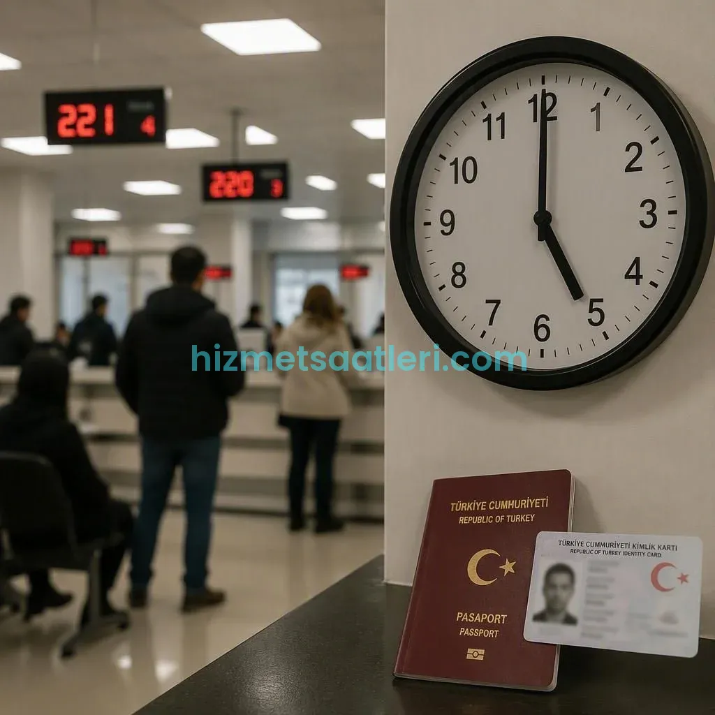 Nüfus Müdürlükleri Kaçta Kapanıyor? Kimlik ve Pasaport Başvuru Saatleri