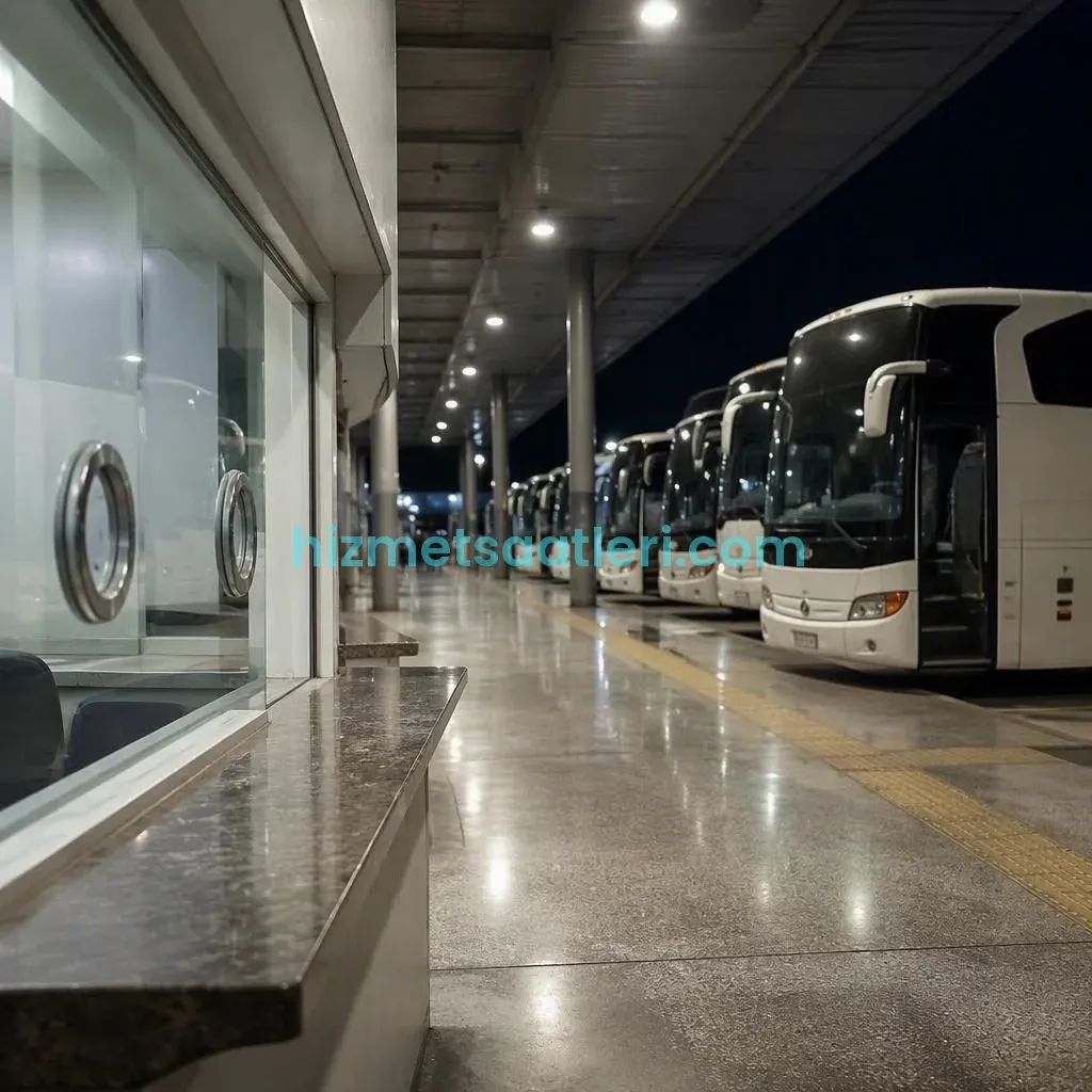 Otogarlar 24 Saat Açık mı? Bilet Gişesi, Peron ve Bekleme Salonu Saatleri