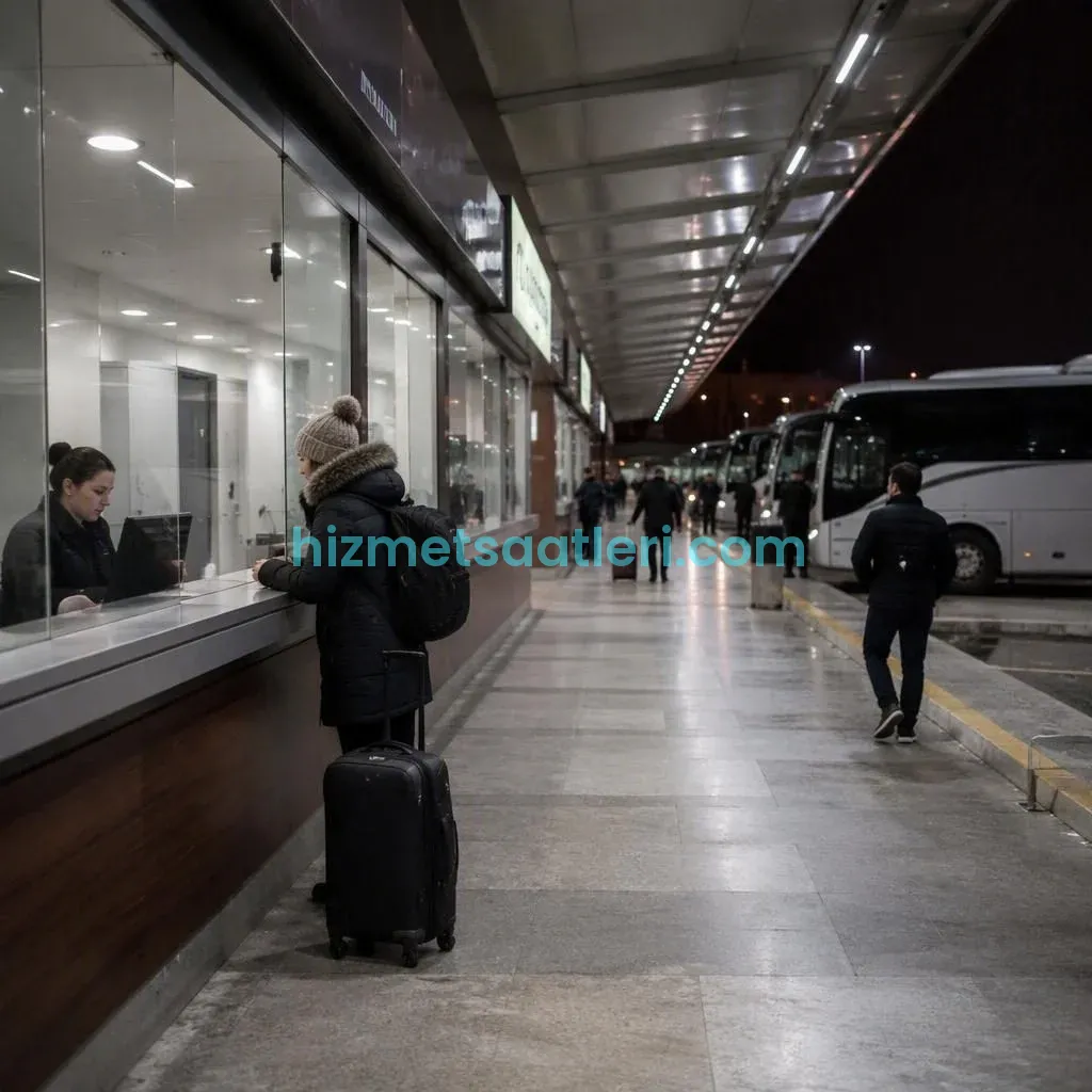 Otogarlar 24 Saat Açık mı? Bilet Gişesi ve Peron Hizmet Saatleri