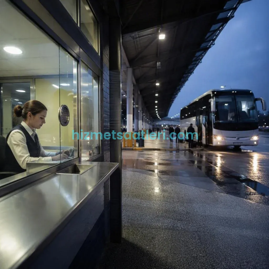 Otogarlar Kaçta Kapanıyor? Bilet Gişesi ve Peron Hizmet Saatleri