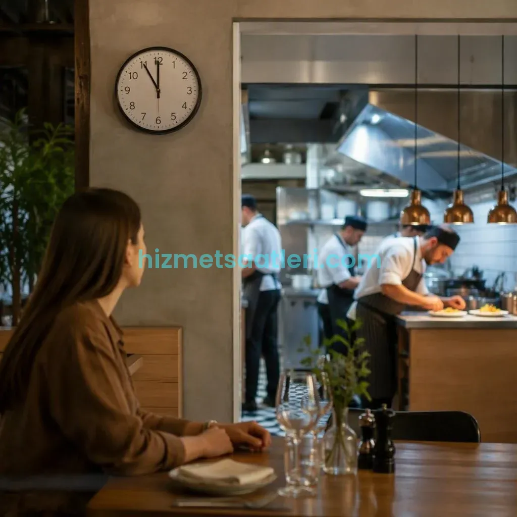 Restoranlar Öğle Servisine Kaçta Başlıyor? Mutfak ve İlk Sipariş Saatleri