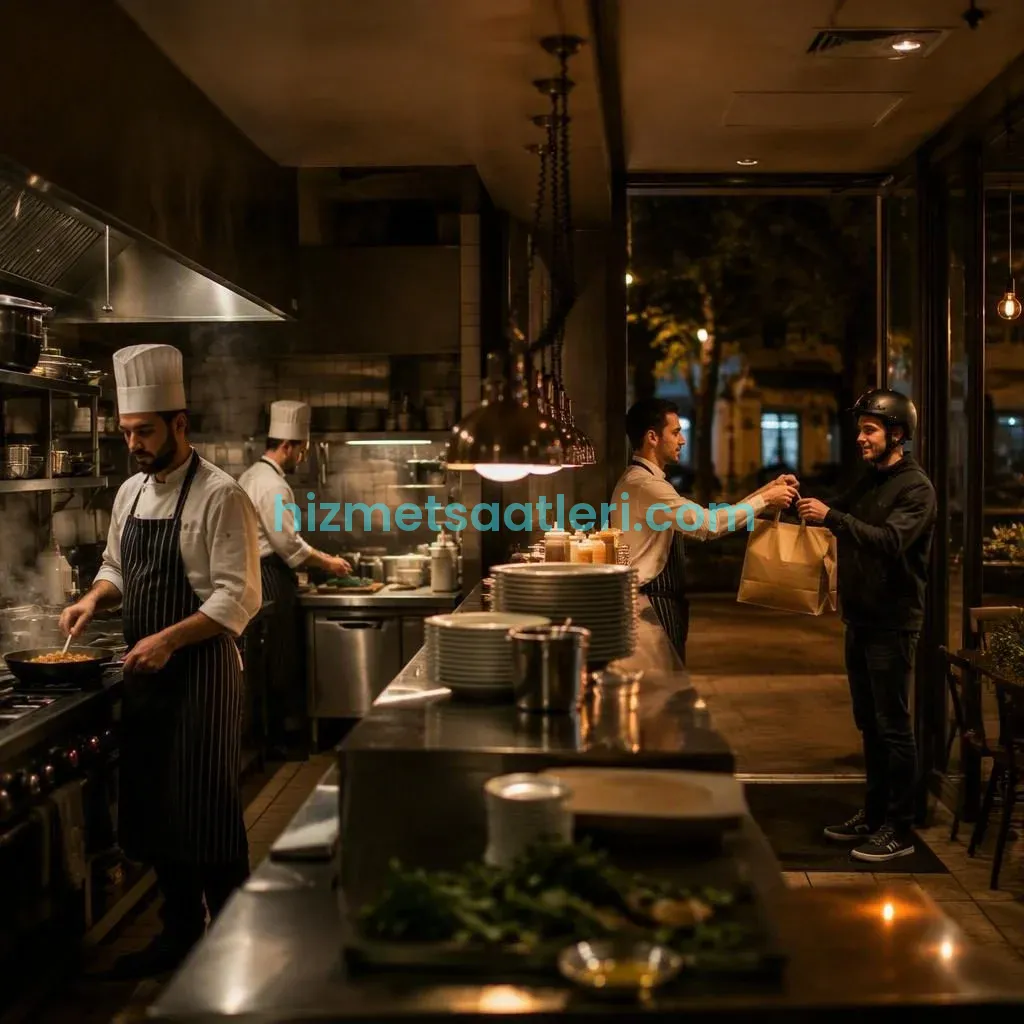 Restoranlarda Mutfak Kaça Kadar Açık? Sipariş ve Paket Servis Saatleri