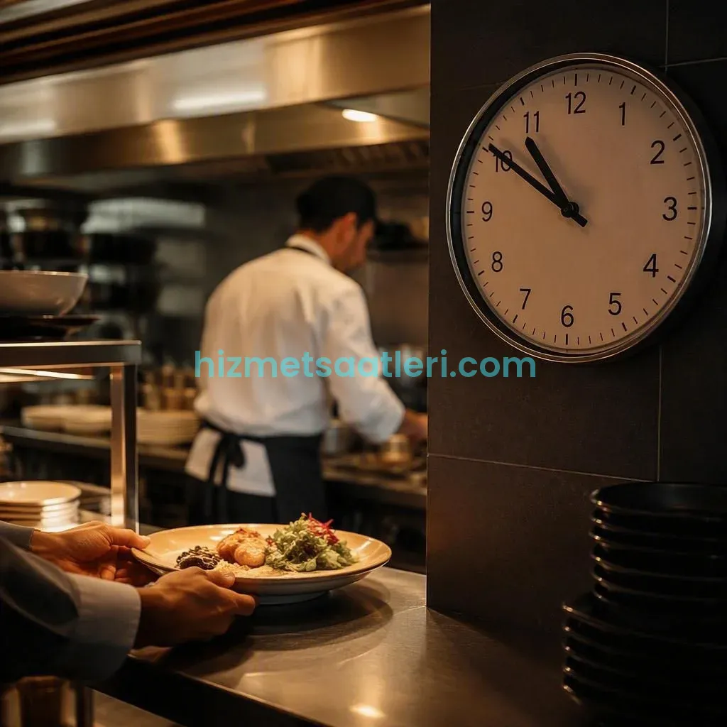 Restoranlarda Mutfak Kaça Kadar Açık? Sipariş ve Servis İçin Son Saatler