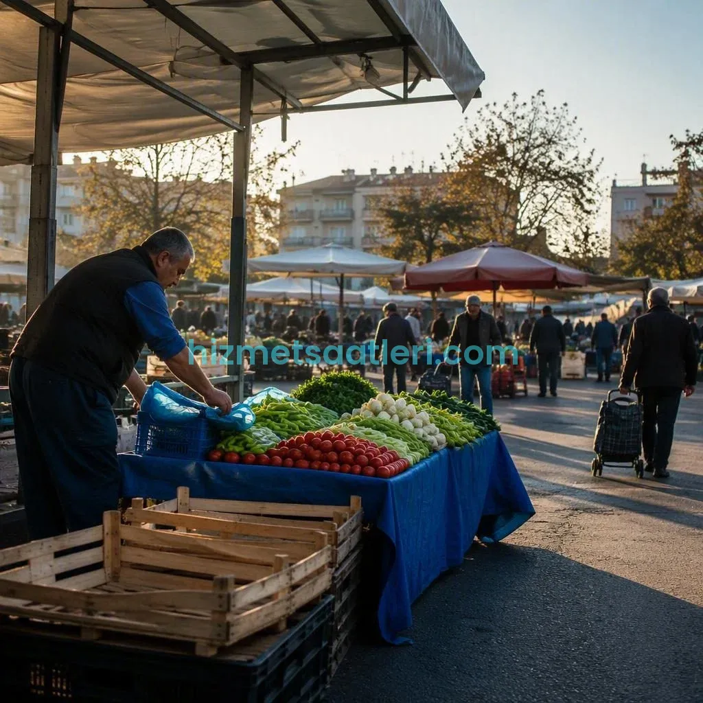 Semt Pazarları Kaçta Açılıyor? Tezgâh Kurulum, Alışveriş ve Kapanış Saatleri