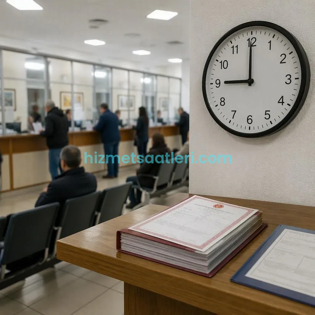 Tapu Müdürlükleri Kaçta Açılıyor? Randevu ve Başvuru Kabul Saatleri