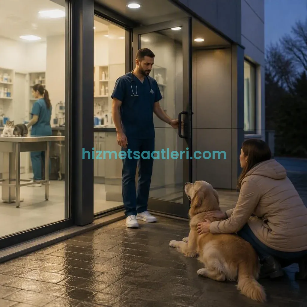 Veteriner Klinik ve Hayvan Hastaneleri Pazar Günü Açık mı? Nöbetçi ve Acil Müdahale Saatleri