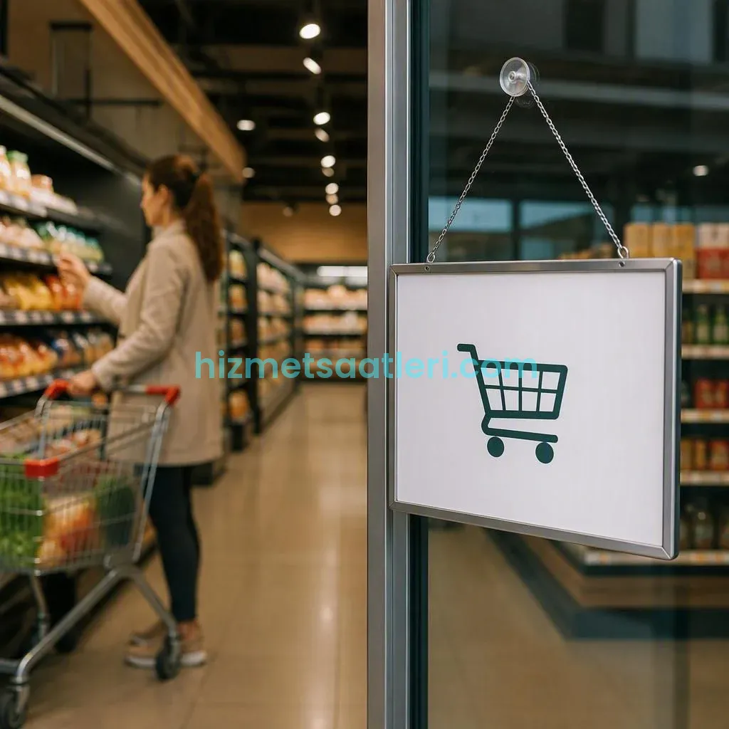 Zincir Marketler Bayramda Açık mı? Arife ve Bayram Günleri Çalışma Saatleri