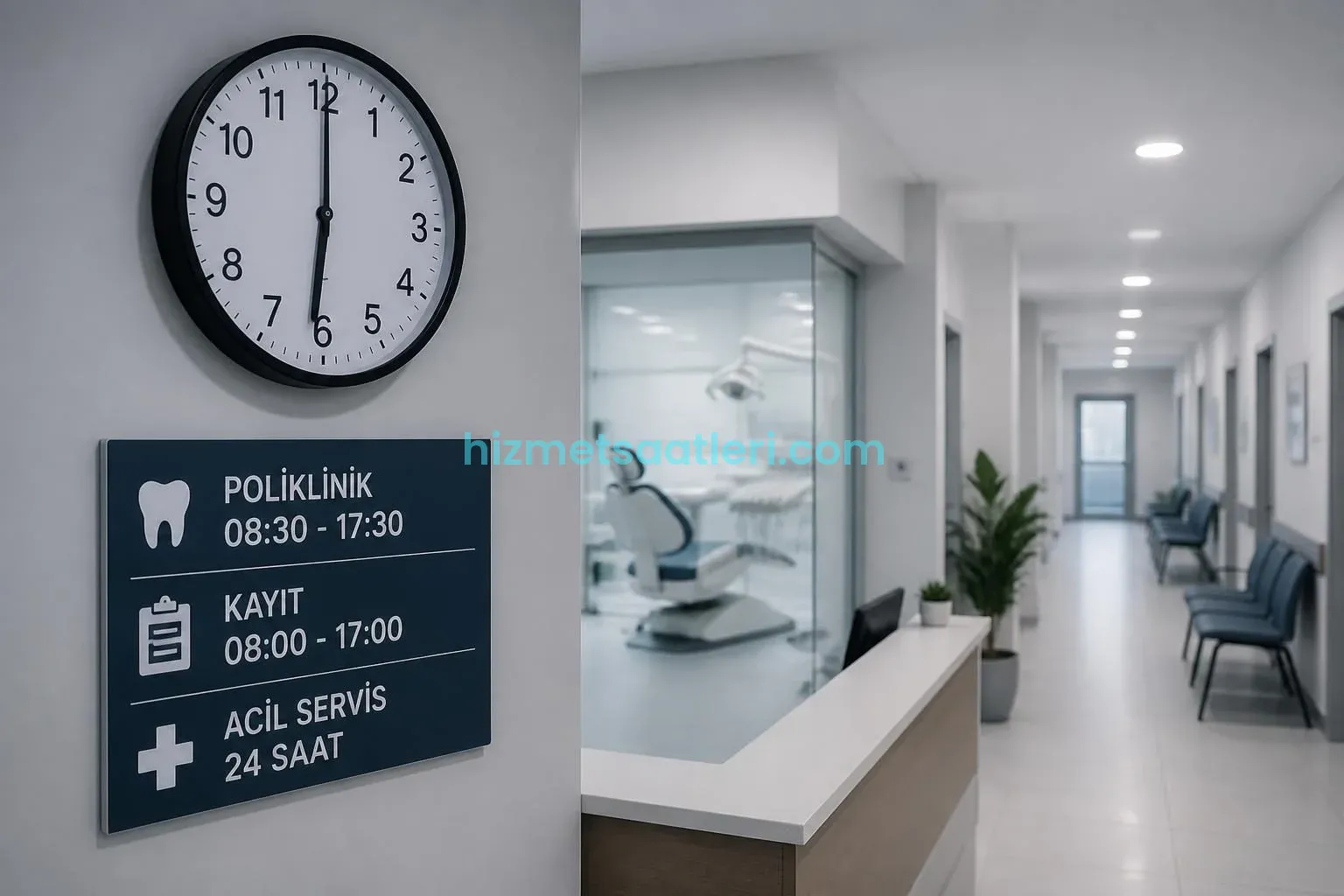 Diş Hastaneleri Kaçta Kapanıyor? Poliklinik, Kayıt ve Acil Servis Saatleri