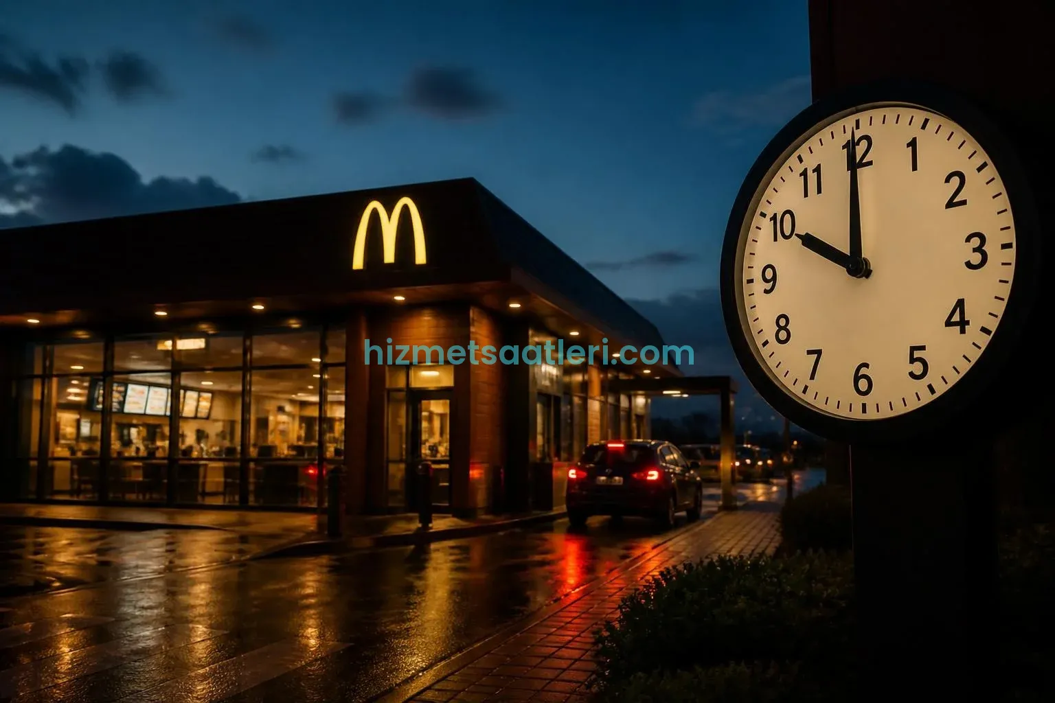 McDonald’s Restoranları Kaçta Kapanıyor? Şube, McDrive ve Paket Servis Saatleri