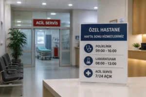 Özel Hastaneler Hafta Sonu Açık mı? Poliklinik, Laboratuvar ve Acil Servis Saatleri