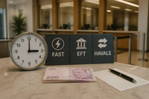 Bankalarda EFT ve Havale İşlemleri Saat Kaça Kadar Yapılır? FAST, EFT ve Havale Farkları
