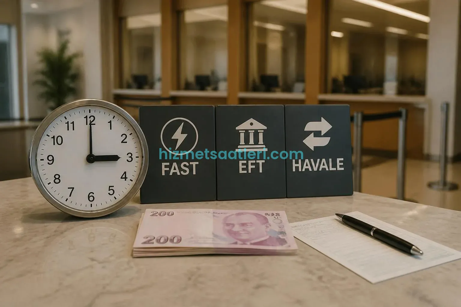 Bankalarda EFT ve Havale İşlemleri Saat Kaça Kadar Yapılır? FAST, EFT ve Havale Farkları