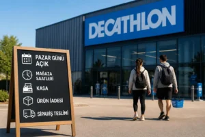 Decathlon Mağazaları Pazar Günü Açık mı? Kasa, Ürün İadesi ve Sipariş Teslim Saatleri