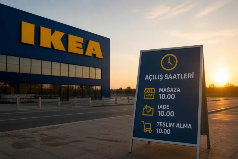 IKEA Mağazaları Kaçta Açılıyor? Mağaza, İade ve Teslim Alma Saatleri