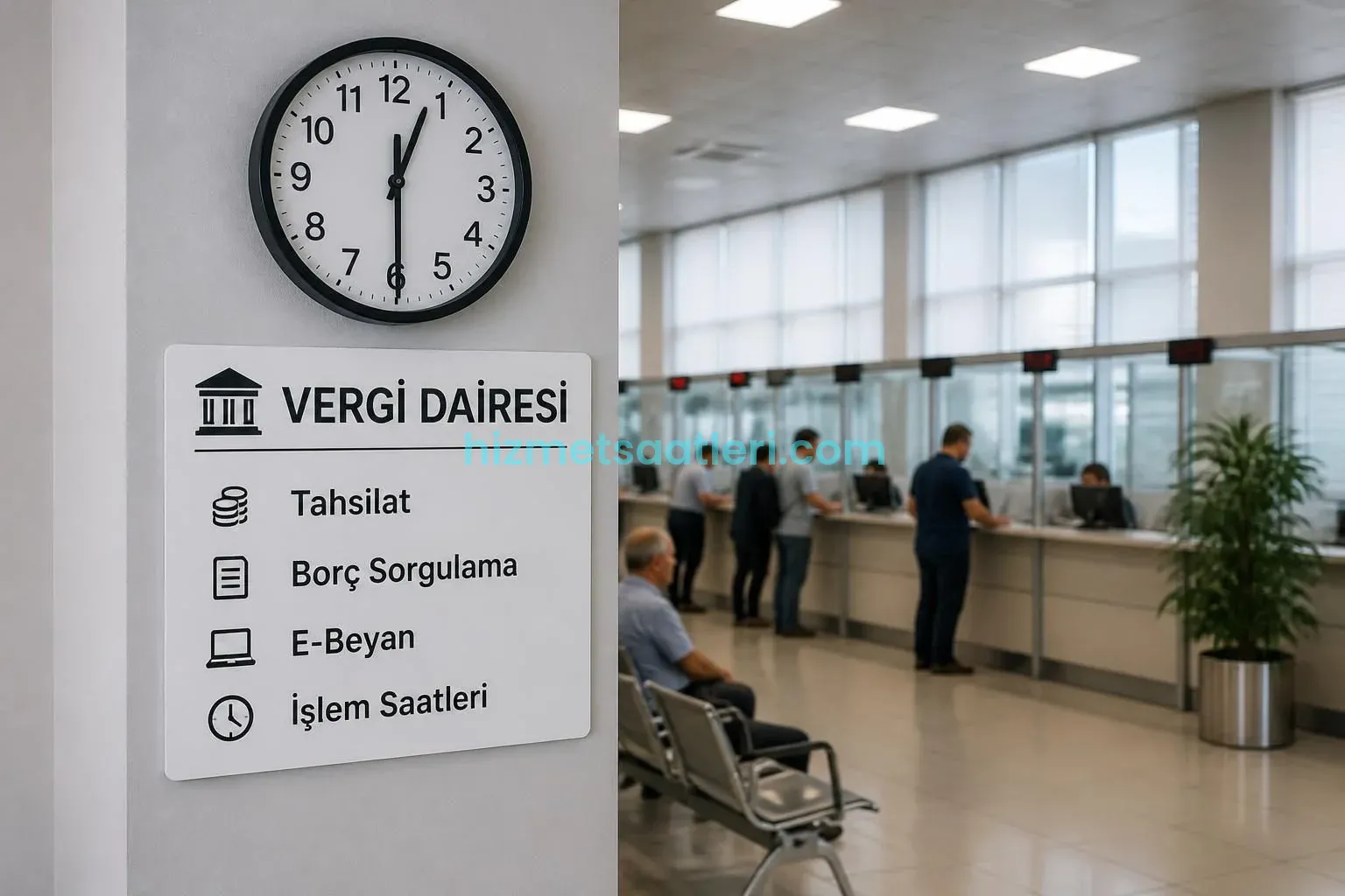 Vergi Daireleri Öğle Arasında Açık mı? Tahsilat, Borç Sorgulama ve E-Beyan İşlem Saatleri